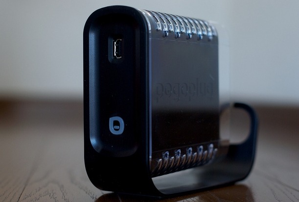 Pogoplug E02, black edition. (Photo Credit: pogoplug.tistory.com).